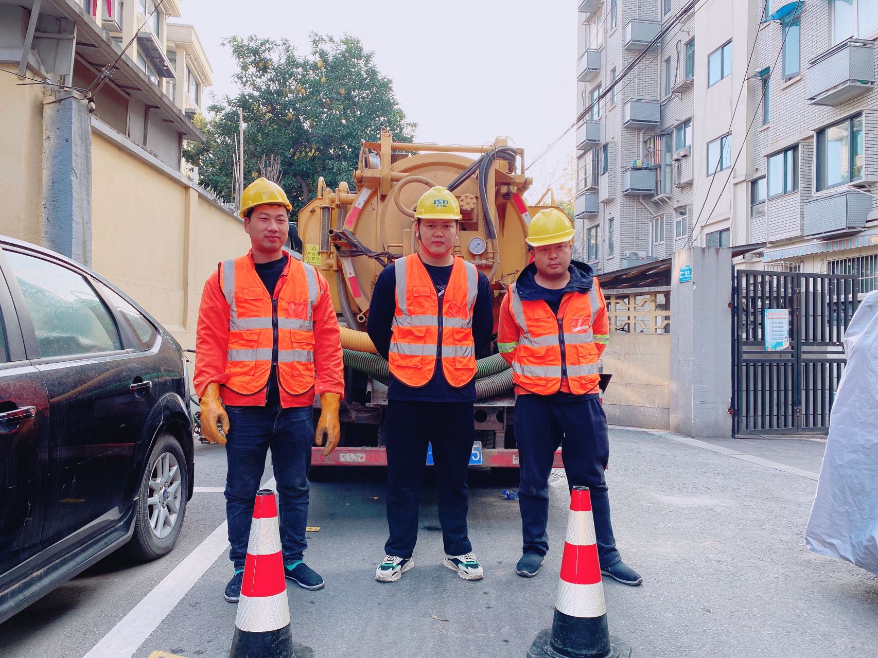 平谷南京某小区管道清淤检测施工